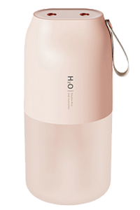 Portable humidifier with light for travel